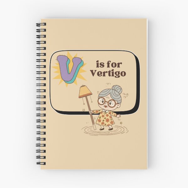 Item preview, The Senior Flashcard Series: V is for Vertigo - Dizzy Grandma – Retro Humor Collection designed and sold by Searching ideas.