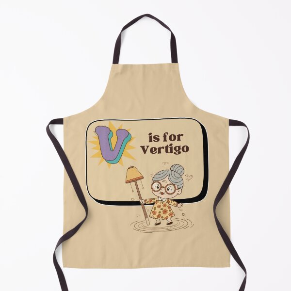 Item preview, The Senior Flashcard Series: V is for Vertigo - Dizzy Grandma – Retro Humor Collection designed and sold by Searching ideas.