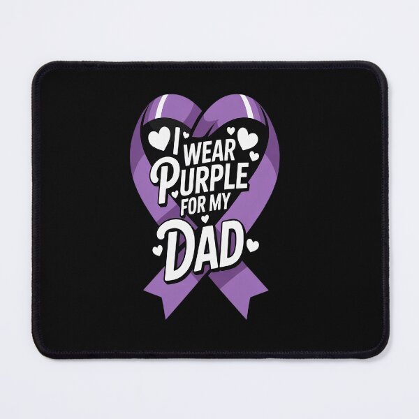Item preview, I Wear Purple For My Dad Daddy Pancreatic Cancer Awareness designed and sold by KonopikaaArt.