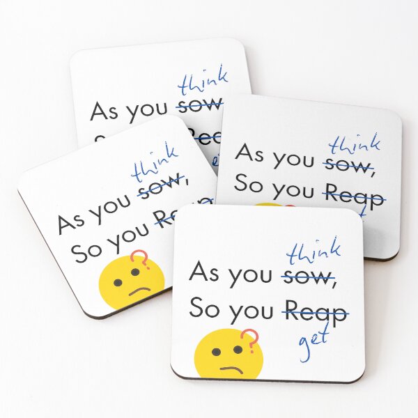 Item preview, As you think designed and sold by Santy2023.