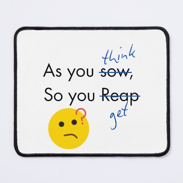 Item preview, As you think designed and sold by Santy2023.