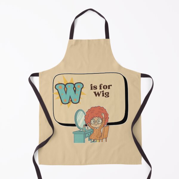 Item preview, The Senior Flashcard Series: W is for Wig - "New Hair For Nana" – Retro Humor Collection designed and sold by Searching ideas.
