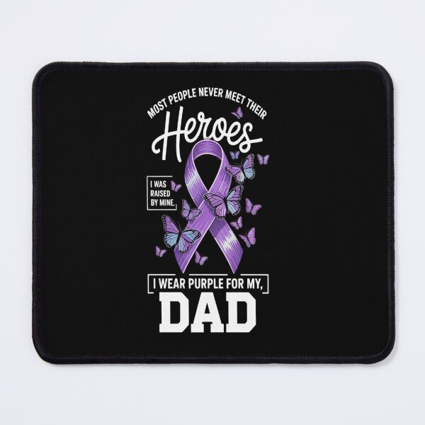 Item preview, I Wear Purple For My Dad Heroes Pancreatic Cancer Awareness designed and sold by KonopikaaArt.