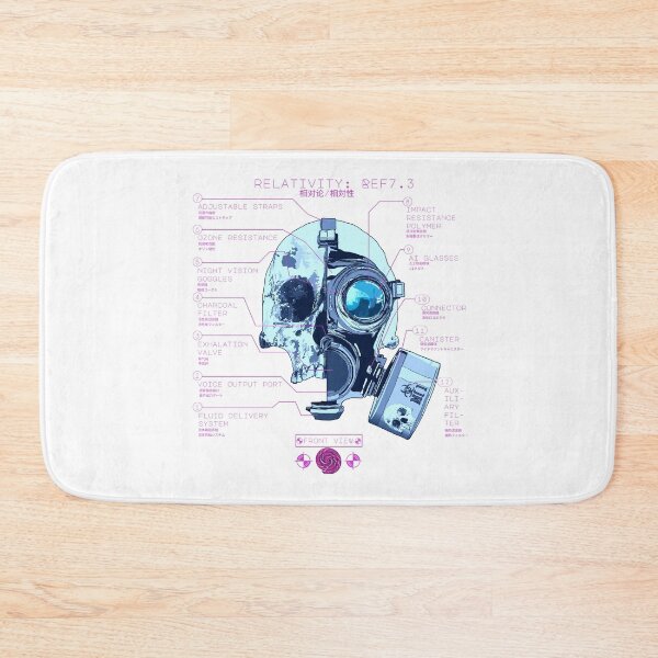 Item preview, Gas mask with side canister designed and sold by m-yoga-store.