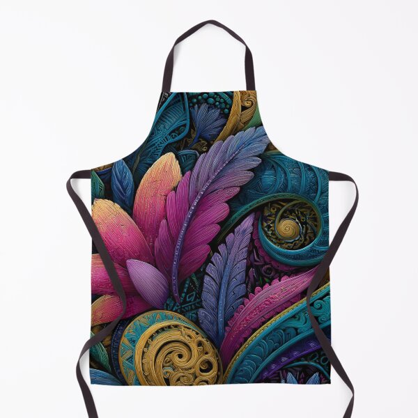 Item preview, New Zealand Māori Paua Pattern Koru Design 731 designed and sold by GrinGalore.