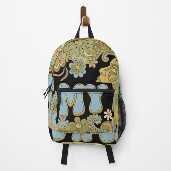 Item preview, My Mind Is A Garden Retro 70s Floral Head Illustration designed and sold by auxincaftan0o.