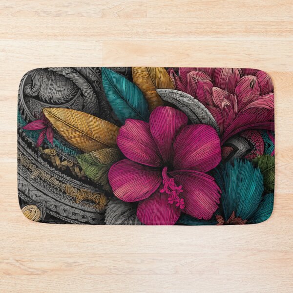 Item preview, New Zealand Māori Paua Pattern Koru Design 732 designed and sold by GrinGalore.