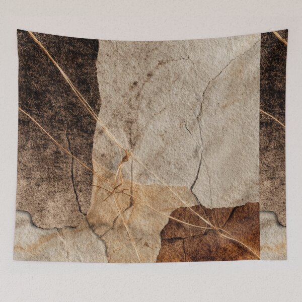 Item preview, Imperfect Hand-Drawn Scribbles – Warm Textured Collage designed and sold by ChinzorigBAY.