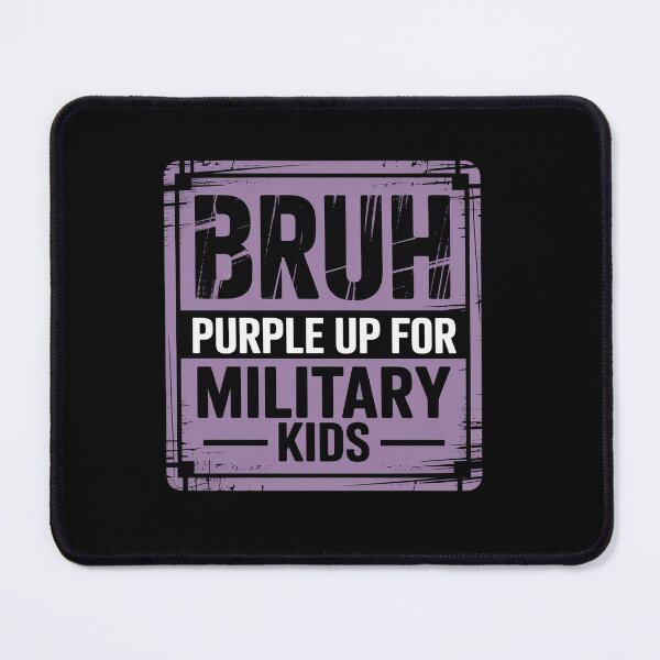 Item preview, Bruh Purple Up for Military Kids Month Military Child Month designed and sold by KonopikaaArt.