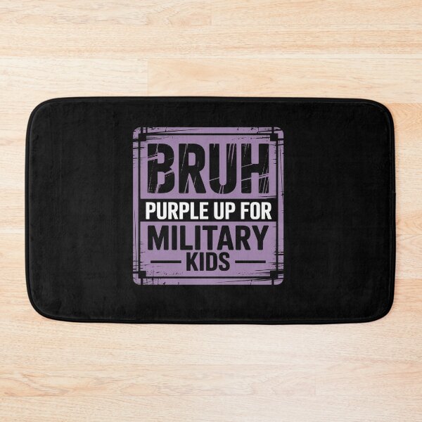 Item preview, Bruh Purple Up for Military Kids Month Military Child Month designed and sold by KonopikaaArt.