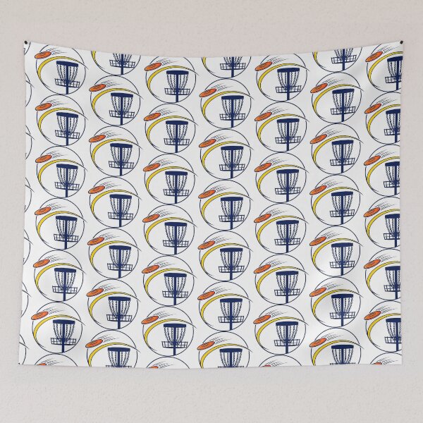 Item preview, Minimalist Disc Golf Basket Graphic designed and sold by SholoStudio.