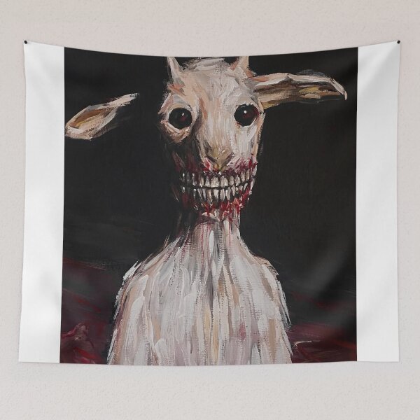 Item preview, Goat in the Snowfall designed and sold by Mirzahorse.