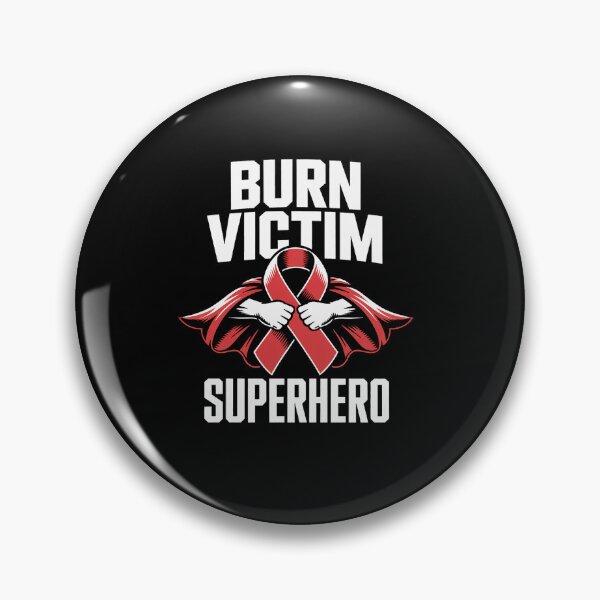 Item preview, Burn Victim Superhero Survivor Warrior Fighter Recovery designed and sold by KonopikaaArt.