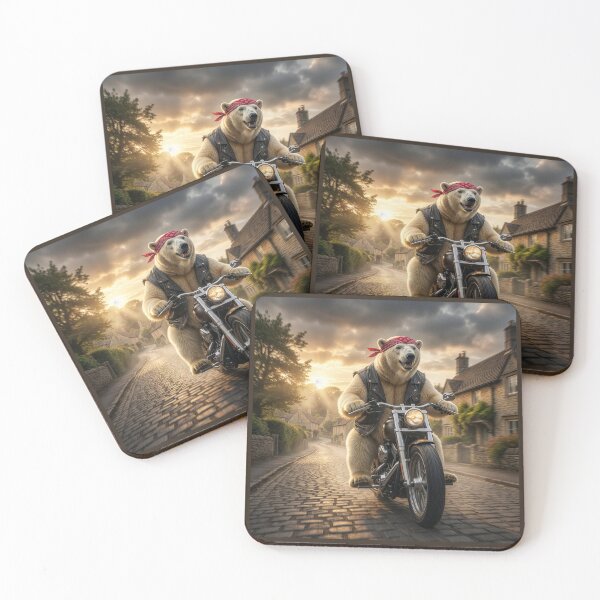 Item preview, Polar Bear Motors Through English Village designed and sold by Tridentulus.