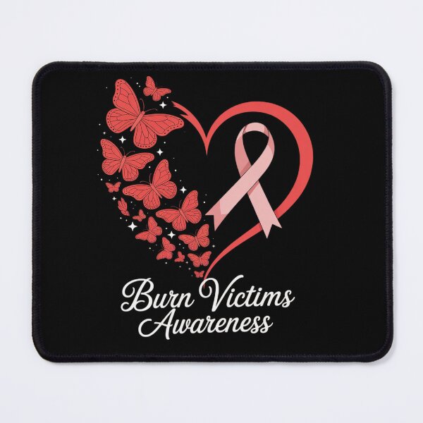 Item preview, Burn Victims Awareness Heart Burn Victims designed and sold by KonopikaaArt.