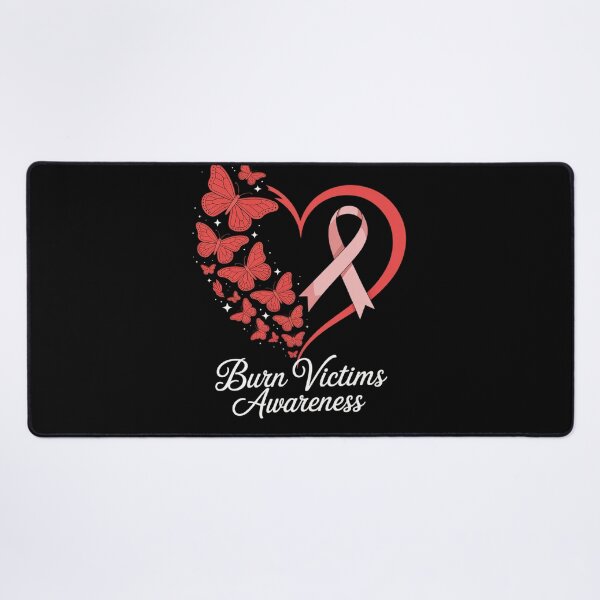 Item preview, Burn Victims Awareness Heart Burn Victims designed and sold by KonopikaaArt.