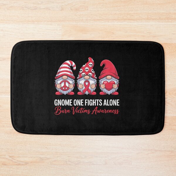Item preview, Burn Victims Awareness Month Red Ribbon Gnomies Support designed and sold by KonopikaaArt.
