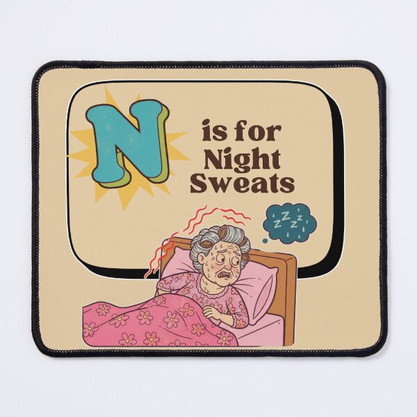 Item preview, The Senior Flashcard Series: N is for Night Sweats - Lake Dweller- Retro Humor Collection designed and sold by Searching ideas.