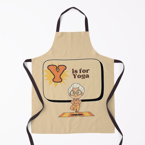 Item preview, The Senior Flashcard Series: Y is for Yoga - Remote Control Stretch -  Retro Humor Collection designed and sold by Searching ideas.