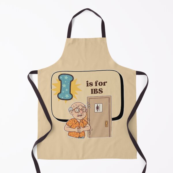 Item preview, The Senior Flashcard Series: I is for IBS - In a Hurry -  Retro Humor Collection designed and sold by Searching ideas.