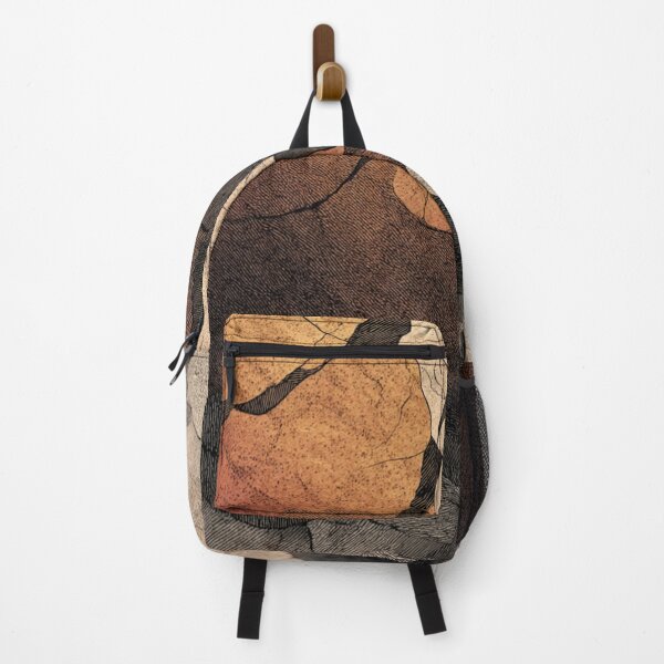 Item preview, Imperfect Hand-Drawn Scribbles – Warm Textured Collage designed and sold by ChinzorigBAY.