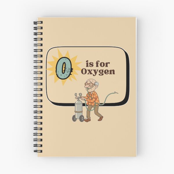 Item preview, The Senior Flashcard Series: O is for Oxygen - Catching My Breath -  Retro Humor Collection designed and sold by Searching ideas.