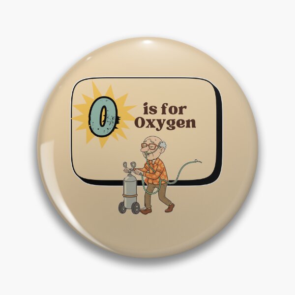 Item preview, The Senior Flashcard Series: O is for Oxygen - Catching My Breath -  Retro Humor Collection designed and sold by Searching ideas.