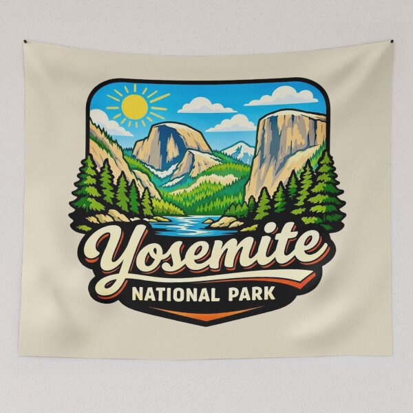 Item preview, Yosemite National Park, California  designed and sold by Myra365Art.
