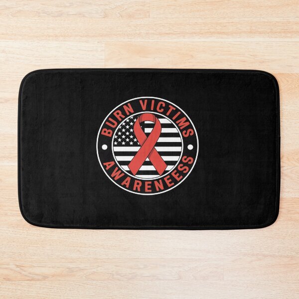 Item preview, Burn Victims Awareness. American flag designed and sold by KonopikaaArt.