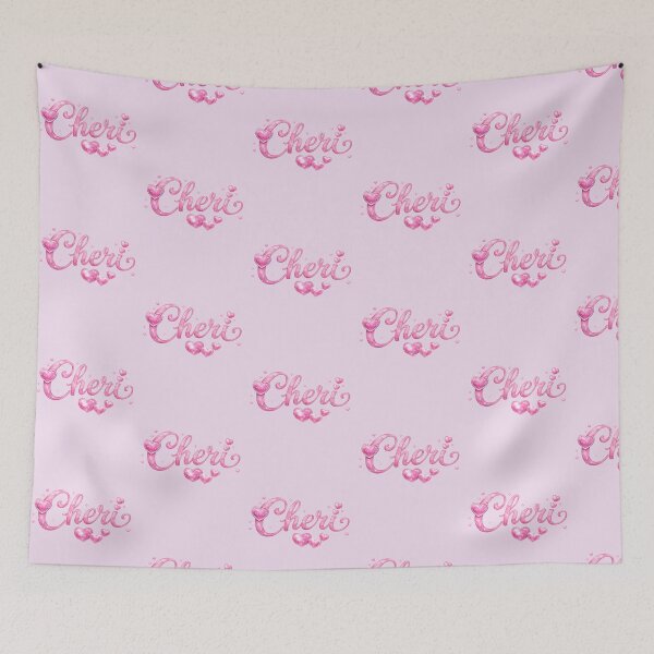 Item preview, Cheri: Love Heart Text designed and sold by inspired-works.