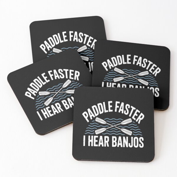 Item preview, Paddle Faster I Hear Banjos Banjo Joke Kayak Paddling designed and sold by LacostCarl.
