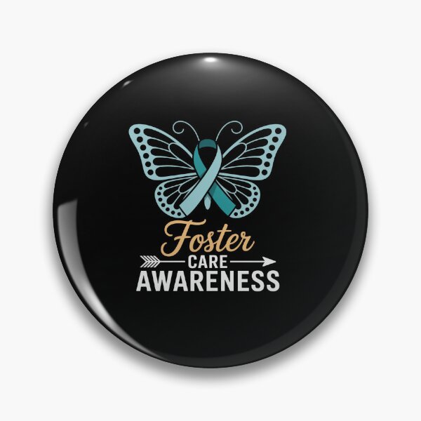 Item preview, Butterfly Adoption Foster Care Ribbon Foster Care Awareness designed and sold by KonopikaaArt.
