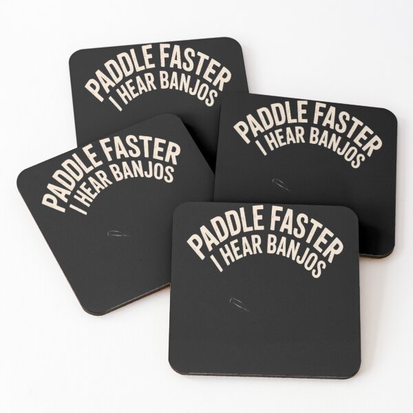 Item preview, Paddle Faster I Hear Banjos Canoe designed and sold by LacostCarl.