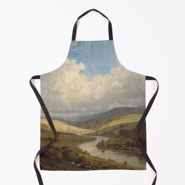Item preview, Landscape with river designed and sold by Anisha Vaz.