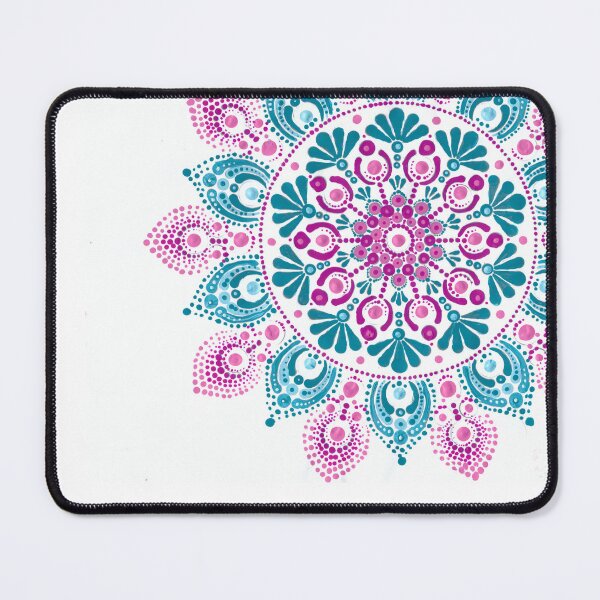 Item preview, Pink and Blue Mandala designed and sold by ElexisND.