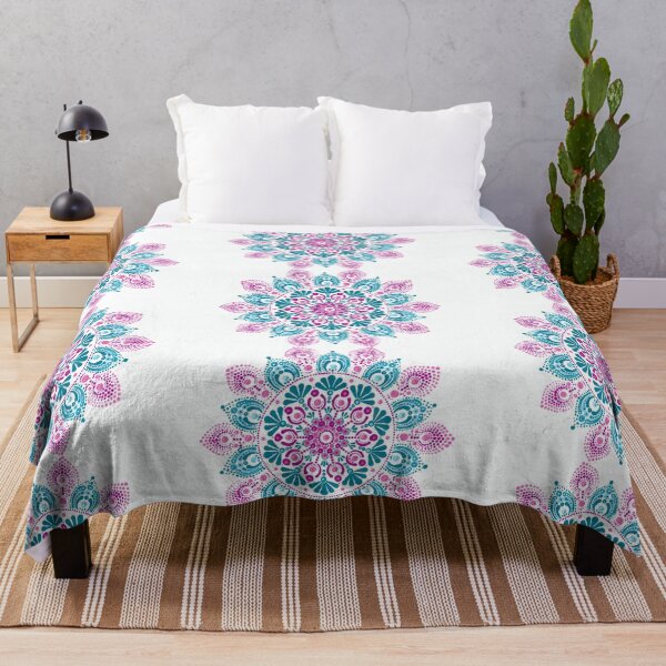 Item preview, Pink and Blue Mandala designed and sold by ElexisND.