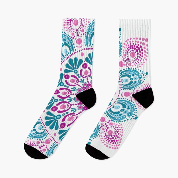 Item preview, Pink and Blue Mandala designed and sold by ElexisND.