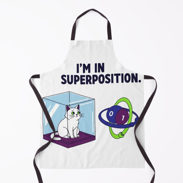Item preview, I'm In Superposition Funny Schrödinger's Cat Quantum Physics Qubit Design designed and sold by Zyra_urs1.