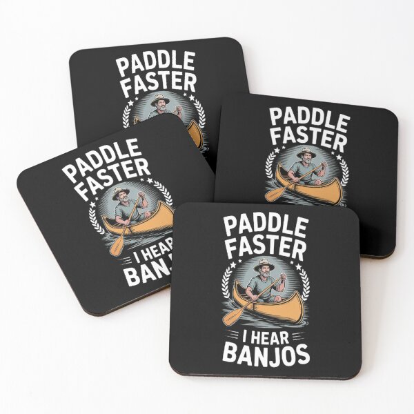 Item preview, Paddle Faster I Hear Banjos Canoeing designed and sold by LacostCarl.