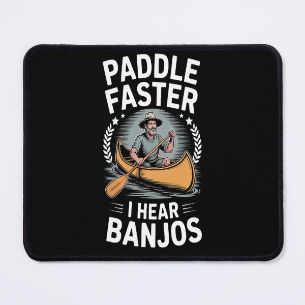 Item preview, Paddle Faster I Hear Banjos Canoeing designed and sold by LacostCarl.