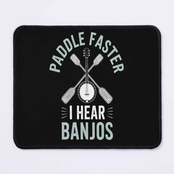 Item preview, Paddle Faster I Hear Banjos Humor for Canoeing Adventures designed and sold by LacostCarl.