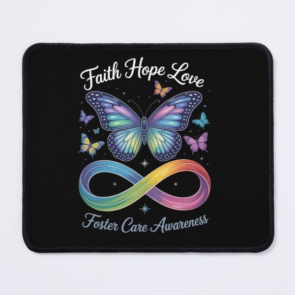 Item preview, Butterfly Faith Hope Love Foster Care Awareness designed and sold by KonopikaaArt.
