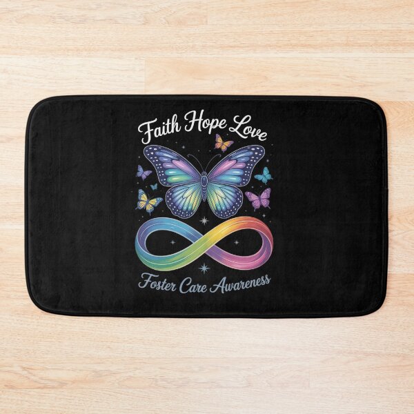 Item preview, Butterfly Faith Hope Love Foster Care Awareness designed and sold by KonopikaaArt.