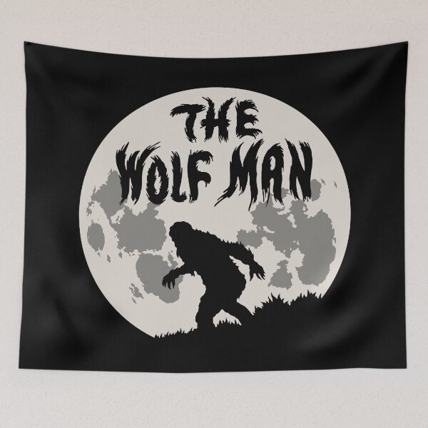 Item preview, The Wolf Man Classic movie Full Moon designed and sold by LapinMagnetik.