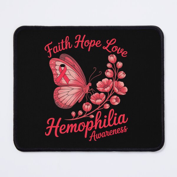 Item preview, Butterfly Faith Hope Love Hemophilia Awareness designed and sold by KonopikaaArt.