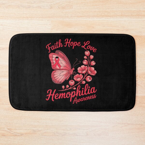 Item preview, Butterfly Faith Hope Love Hemophilia Awareness designed and sold by KonopikaaArt.