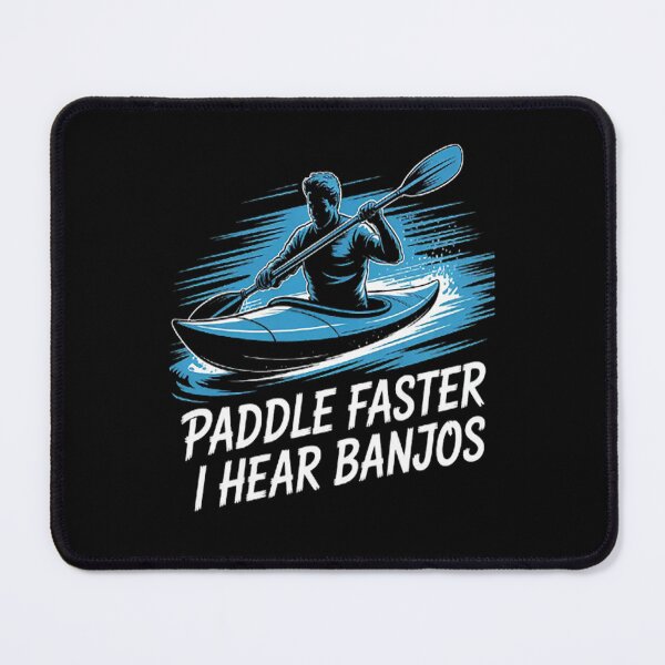 Item preview, Paddle Faster I Hear Banjos Kayak Rafting Camping designed and sold by LacostCarl.
