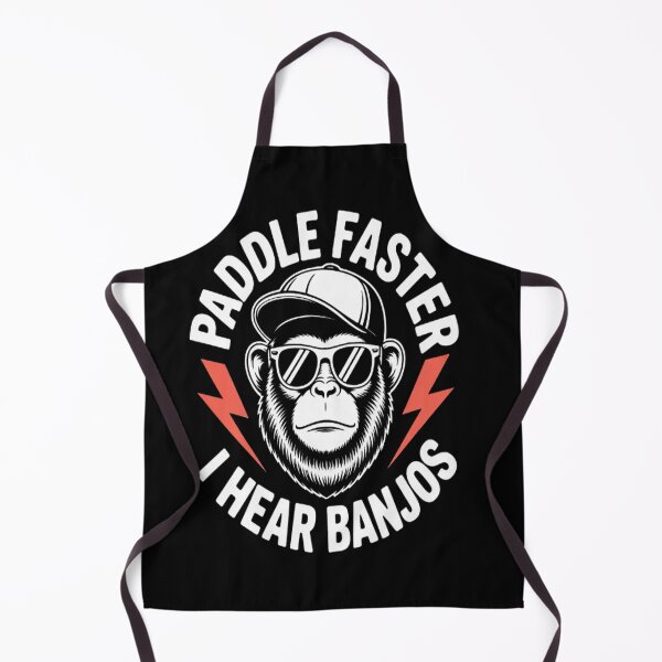 Item preview, Paddle Faster I Hear Banjos Monkey designed and sold by LacostCarl.