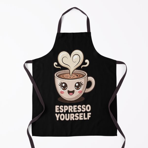 Item preview, Cute Espresso Yourself Coffee Cup Coffee Pun designed and sold by SignaturalGen.