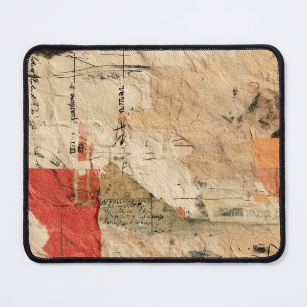 Item preview, Imperfect Hand-Drawn Scribbles – Warm Textured Collage designed and sold by ChinzorigBAY.